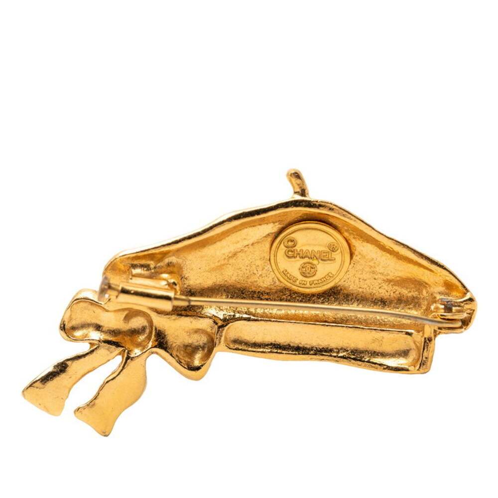 CHANEL Gold Brooch - Picture 3 of 3